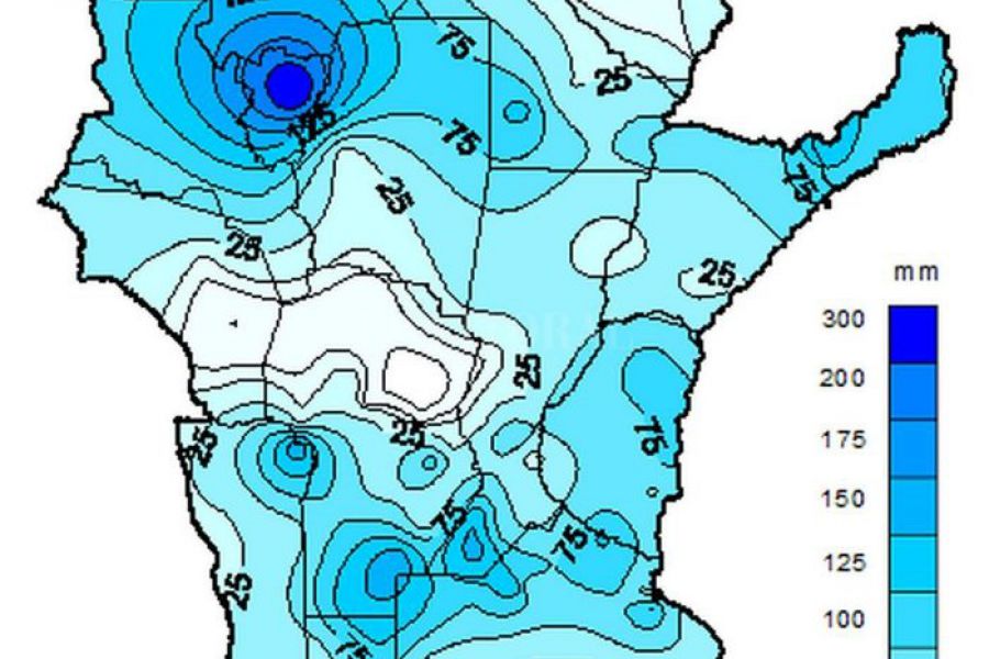 Lluvias en Zona Norte - Foto BCR