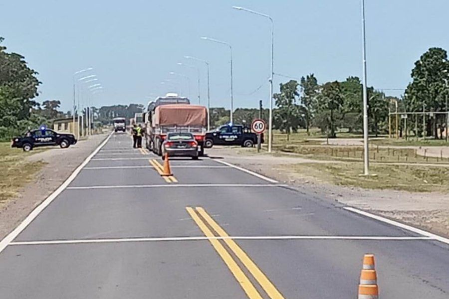 Operativo Policial en Ruta