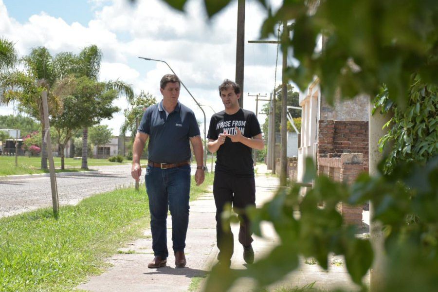 Ruben Pirola con Emiliano Monaca