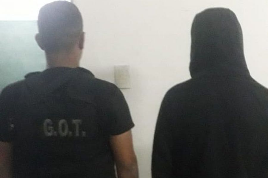 Efectivos Policiales aprehendieron a un joven con estupefacientes