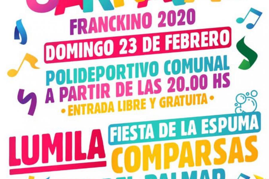 Carnavales Franckinos 2020