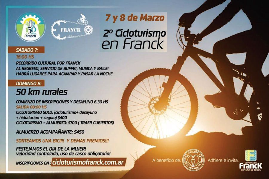 Cicloturismo Franck - Segunda edición