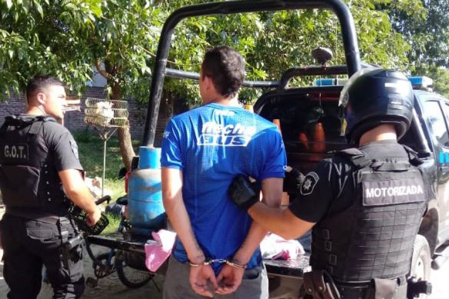 Detenido en Esperanza - Operativo Saturación URXI