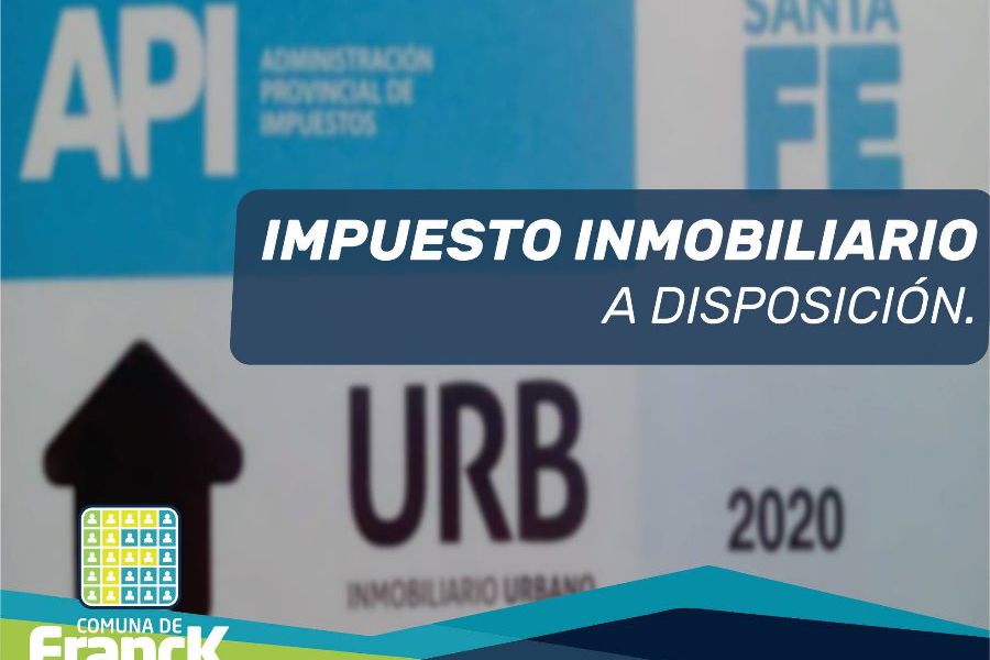 Impuesto Inmobiliario a disposición