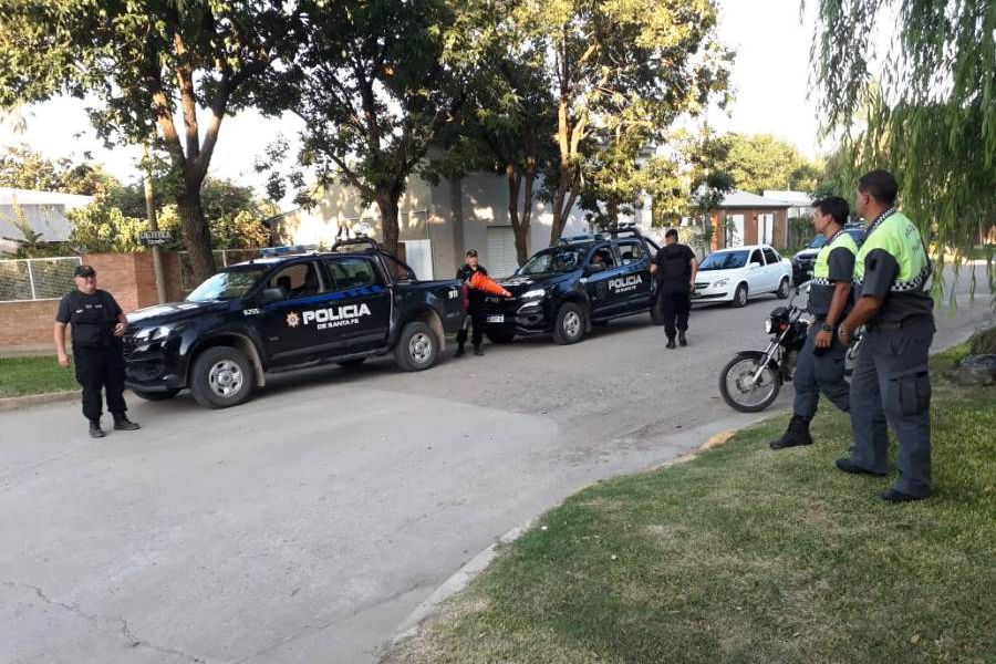 Operativo en Barrio Orilla