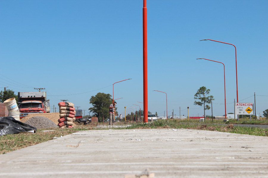 Parquizado del Acceso Oeste Franck