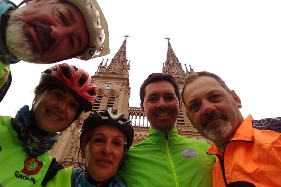 Ciclotursimo hasta la Virgen de Luján