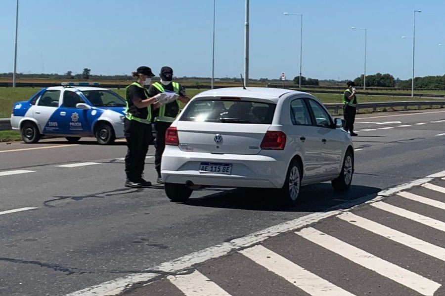 Operativo en Autovía 19 por el Covid 19