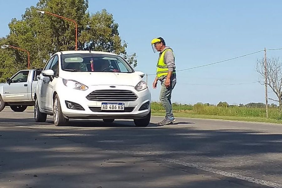 Controles en accesos de Franck