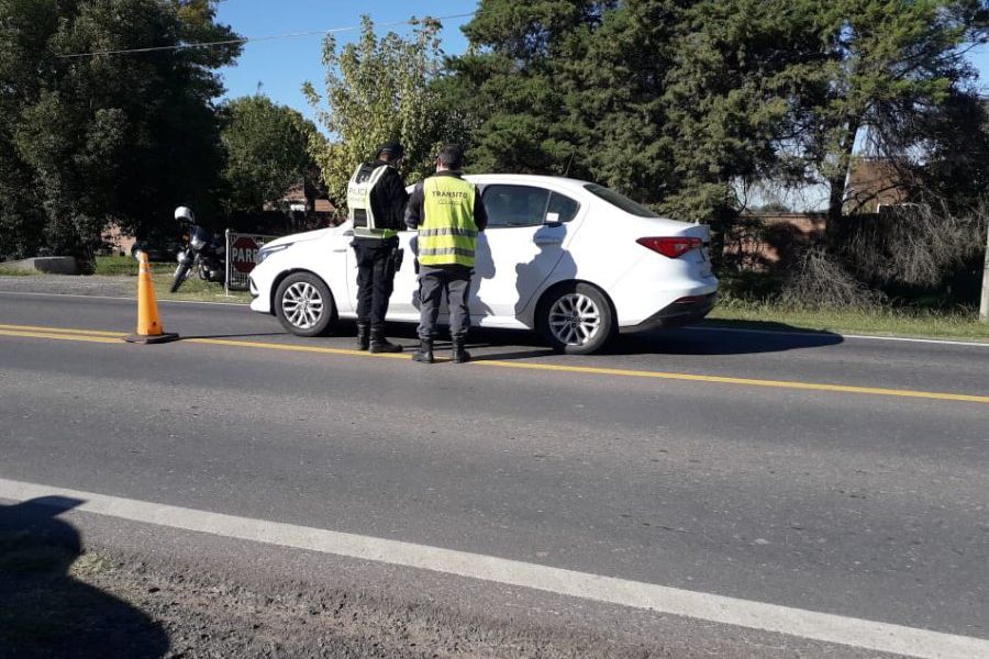 Operativo en Ruta Provincial 70