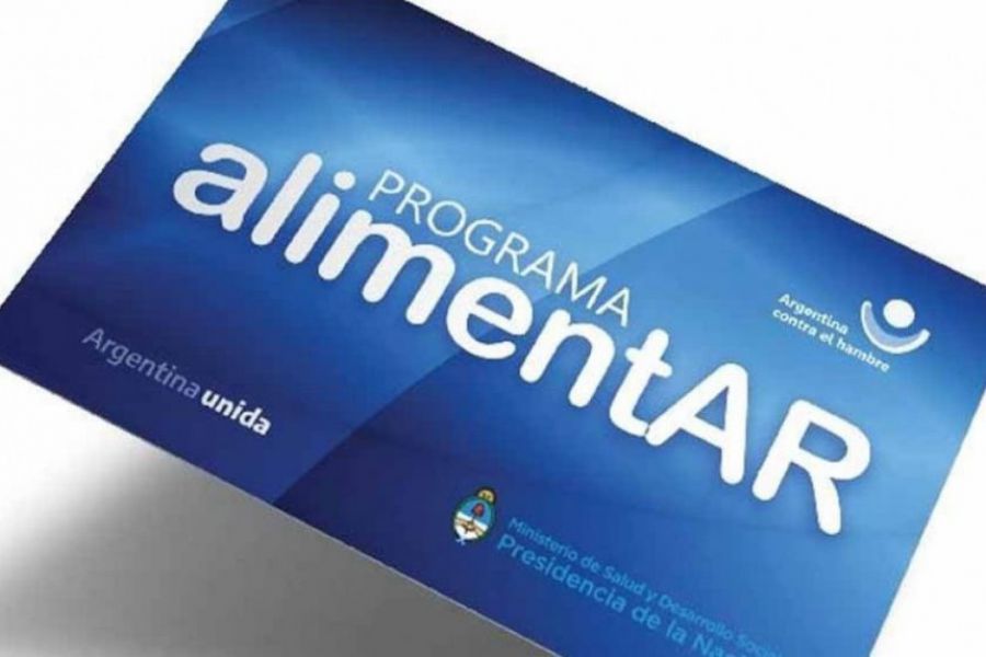 Tarjeta Alimentar