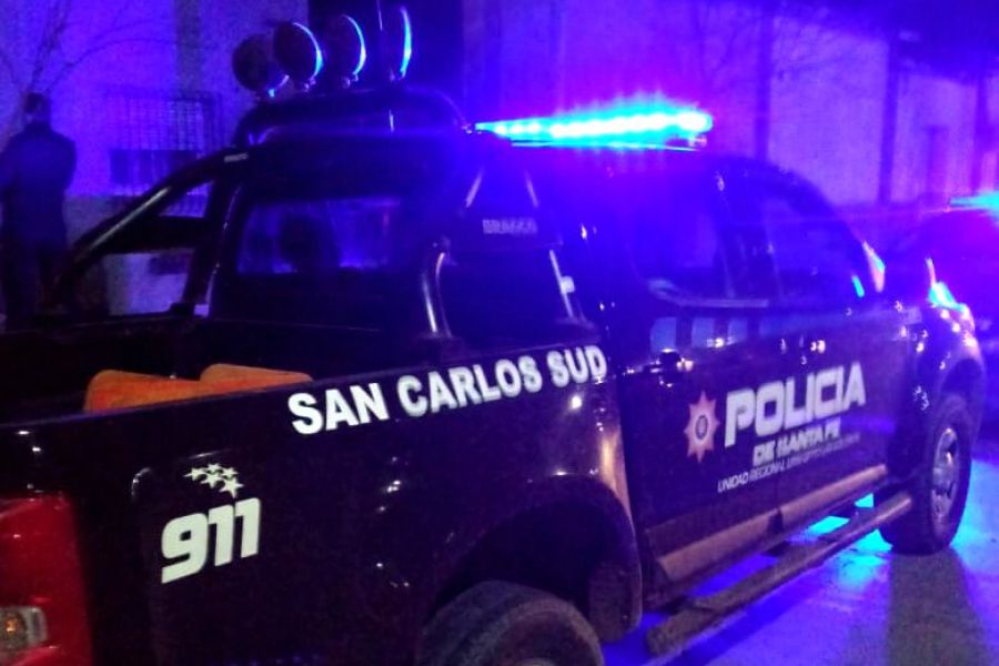 Policia de San Carlos Sud - Foto URXI