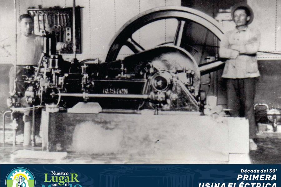 Primera usina eléctrica