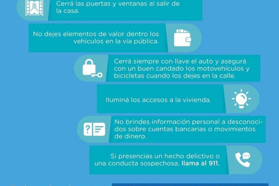 Consejos para prevenir delitos - URXI