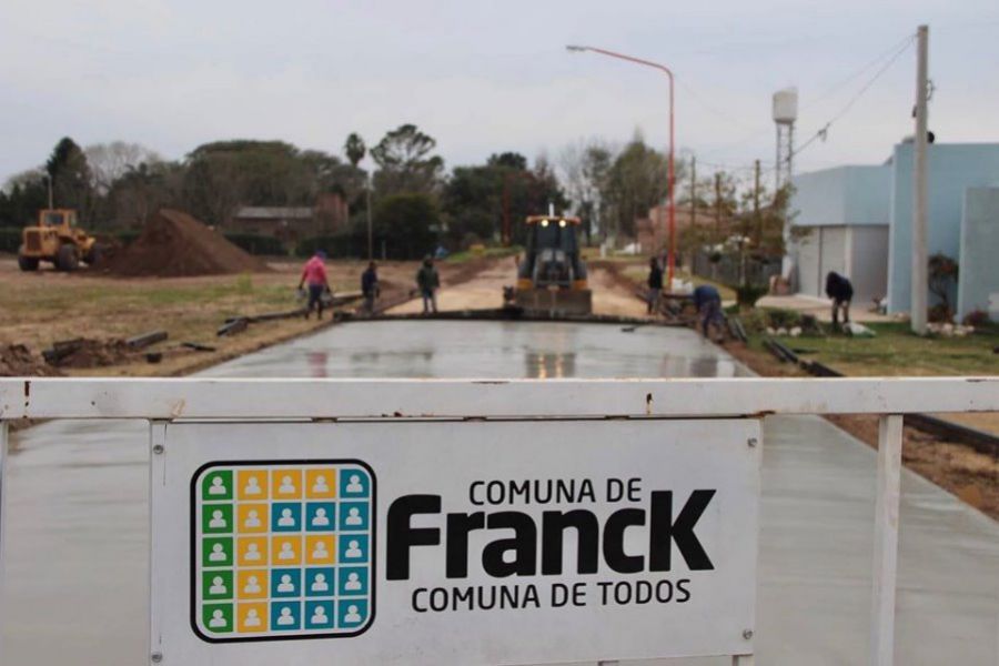 Pavimentación calle Telmo Albrecht