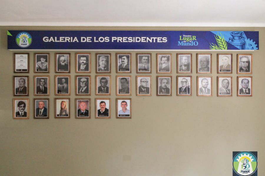 Galería de Presidentes en la Comuna de Franck