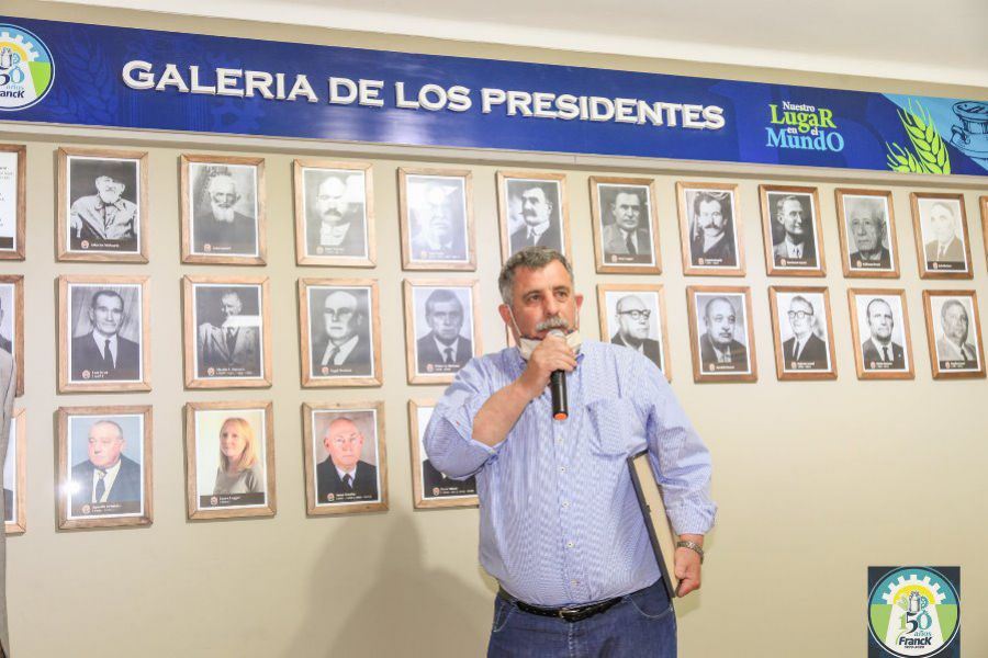 Galería de Presidentes en la Comuna de Franck