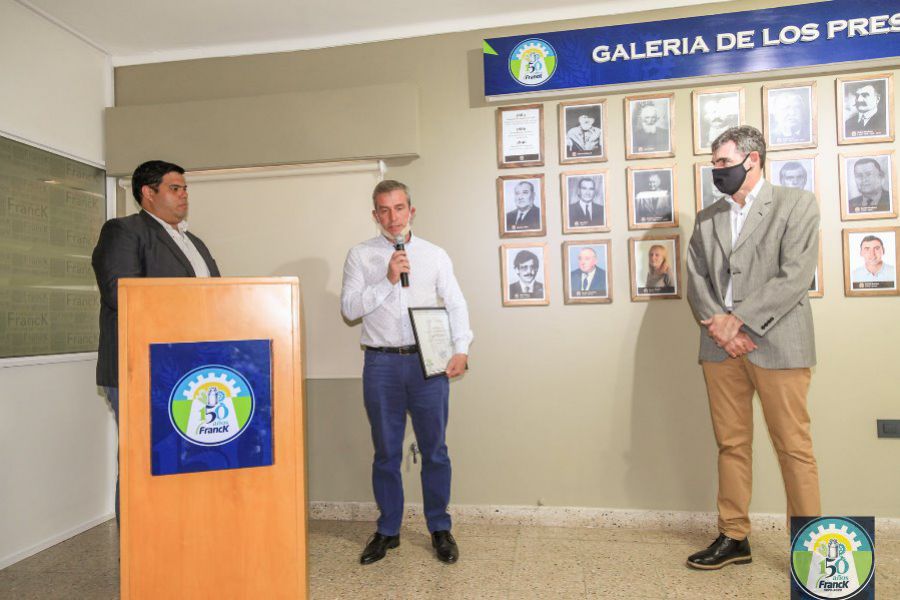 Galería de Presidentes en la Comuna de Franck