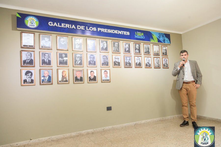 Galería de Presidentes en la Comuna de Franck