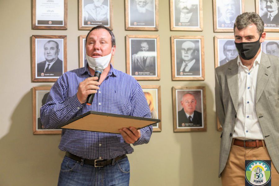 Galería de Presidentes en la Comuna de Franck