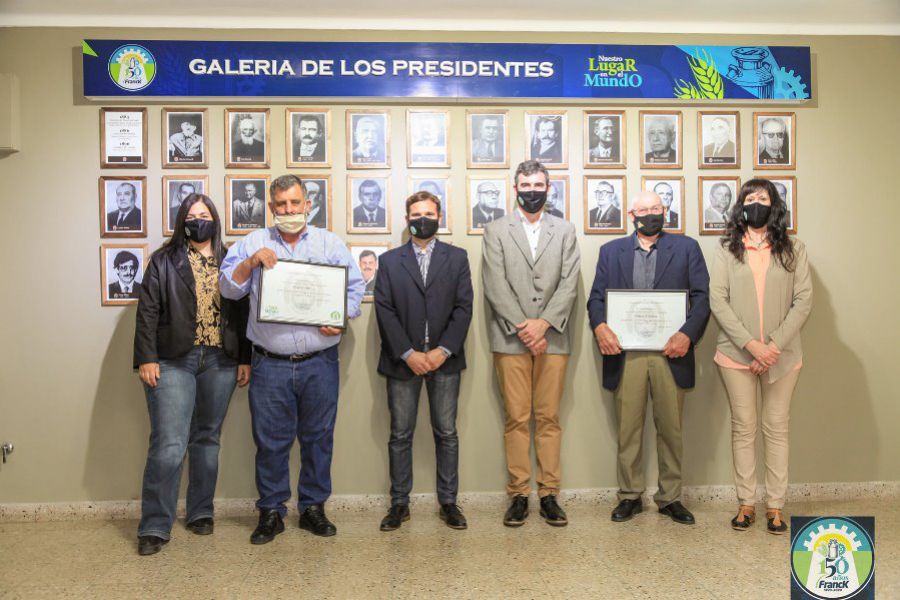 Galería de Presidentes en la Comuna de Franck