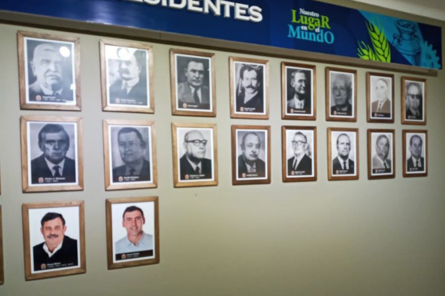 Galería de Presidentes en la Comuna de Franck