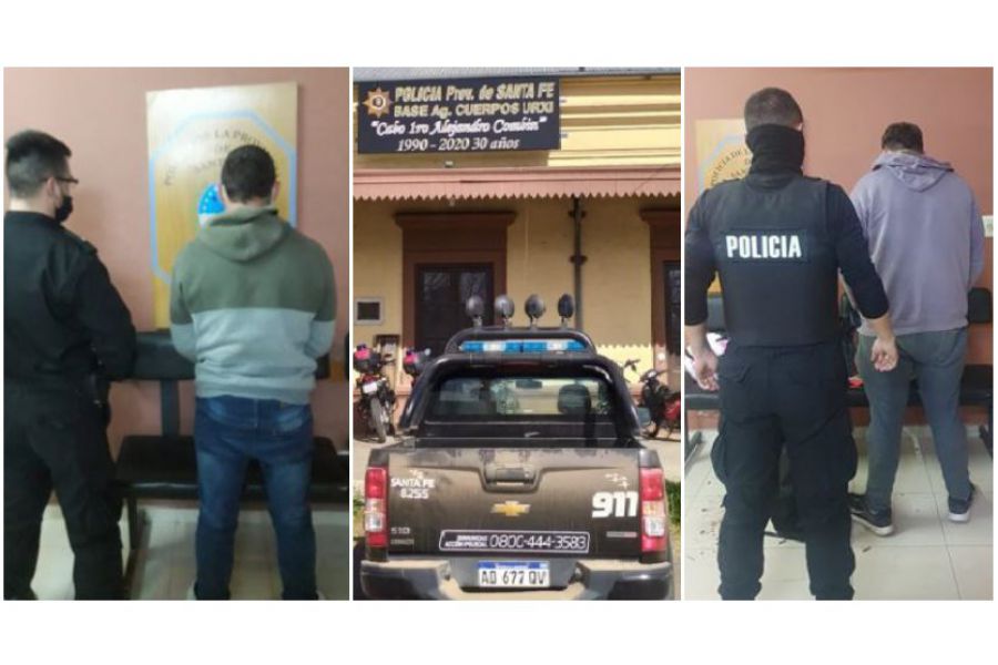 Aprehendido al ser sorprendido en los patios de vecinos