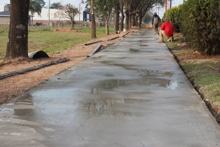 Repavimentación Ciclovía Norte - Foto Comuna de Franck