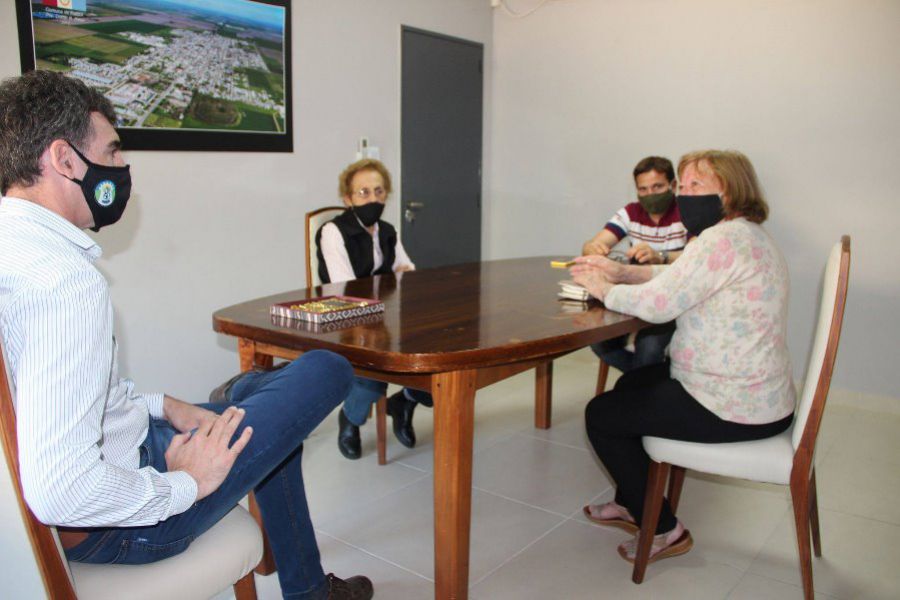 Caritas Parroquial en la COmuna de Franck