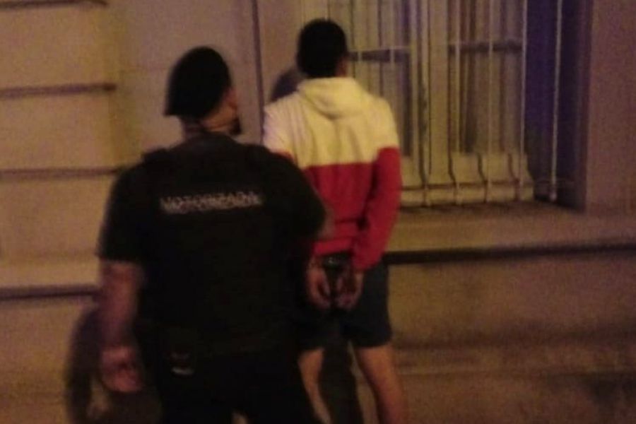 Detenido por atentado y resistencia - Foto URXI