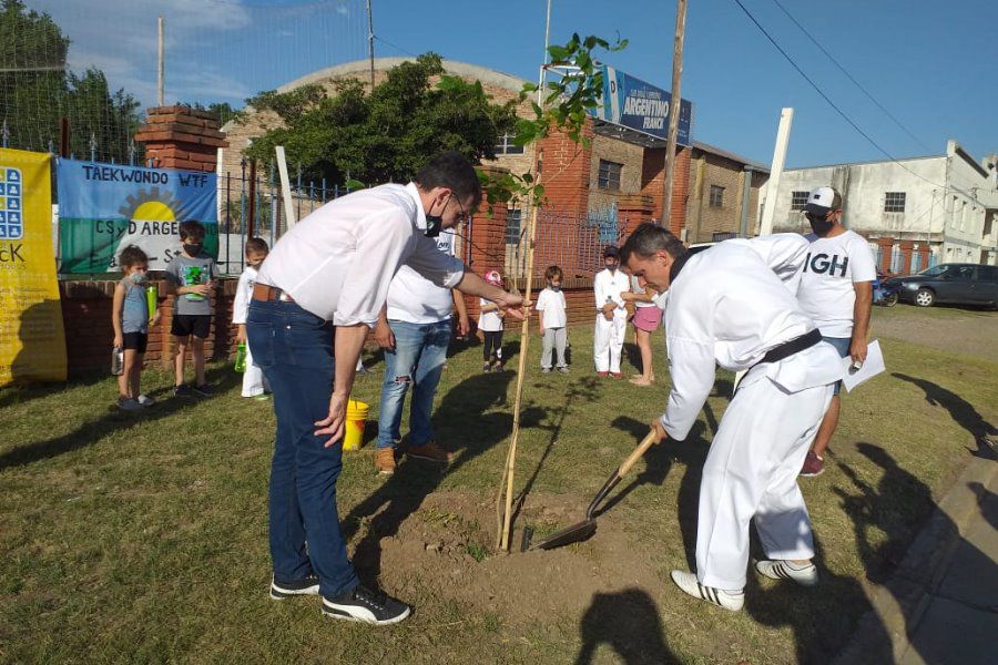 Taekwondo de Argentino planta vida