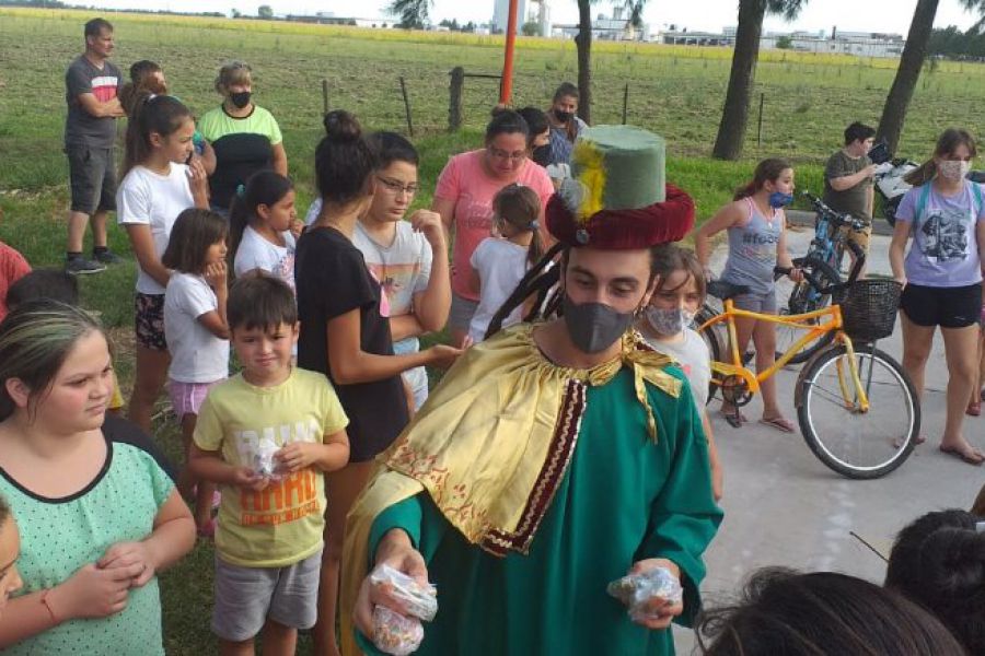 Reyes Magos en plazas franckinas