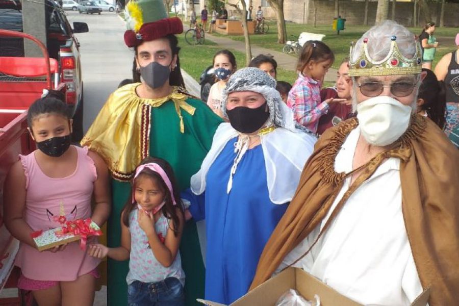 Reyes Magos en plazas franckinas