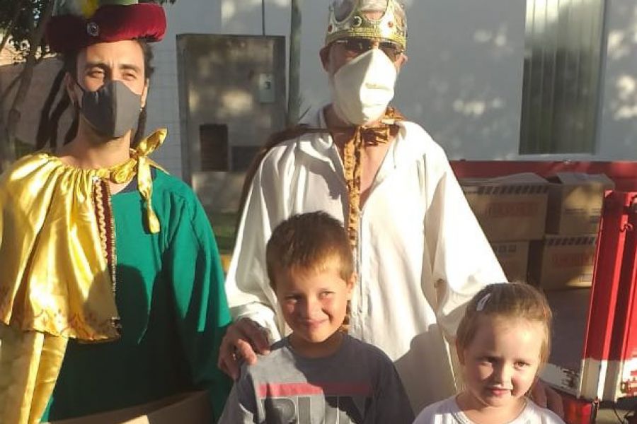 Reyes Magos en plazas franckinas