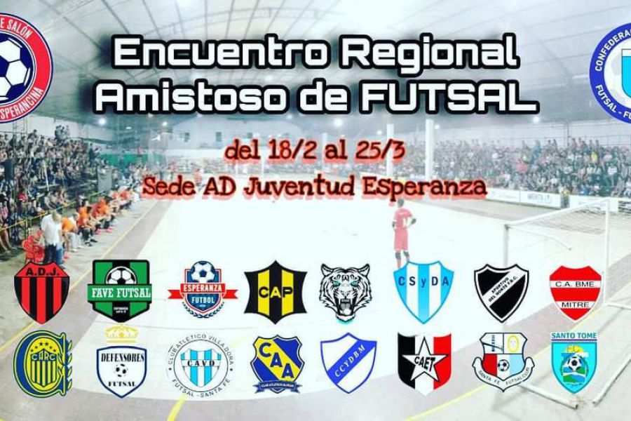Fixture - Encuentro Regional de futsal