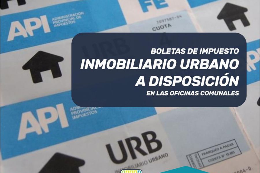 Impuesto inmobiliario Comunal a disposición