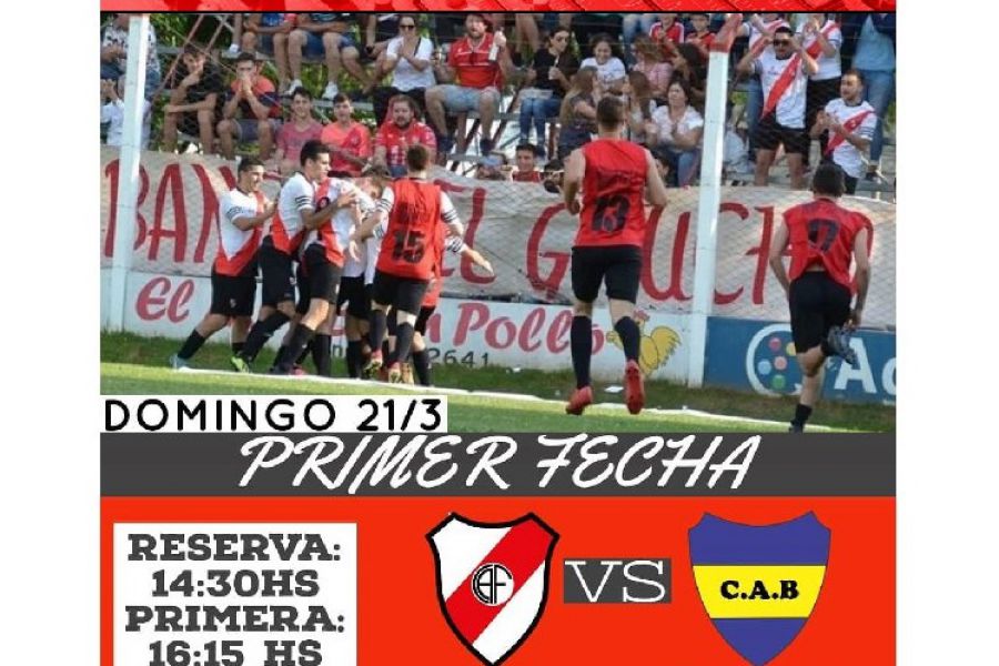 CAF vs CAB - Primera Fecha LEF con FM Spacio
