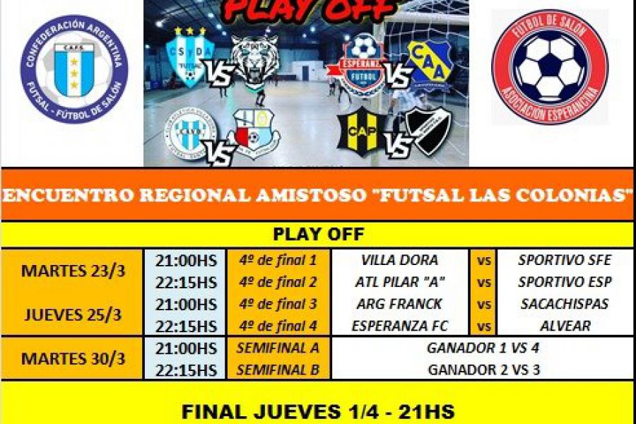 Encuentro Regional Amistoso de futsal