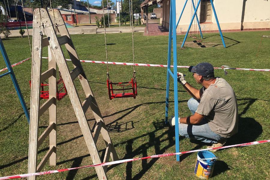 Mantenimiento de Plazas y Paseos