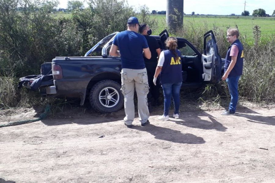 Secuestro de camioneta - Foto URXI