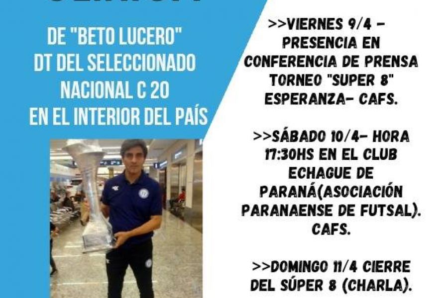 Charla y Clínica de Beto Lucero