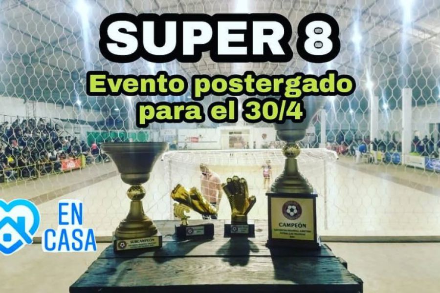 Postergan Super 8 Nacional de futsal, comunicado oficial