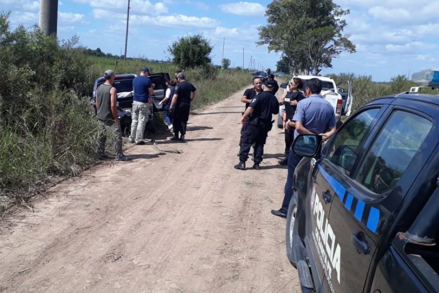 Secuestro de camioneta - Foto URXI