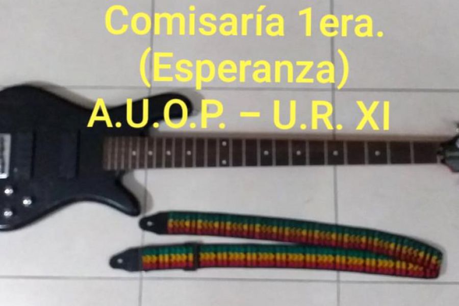 Paciente investigación permitió recuperar un instrumento musical sustraído tiempo atrás