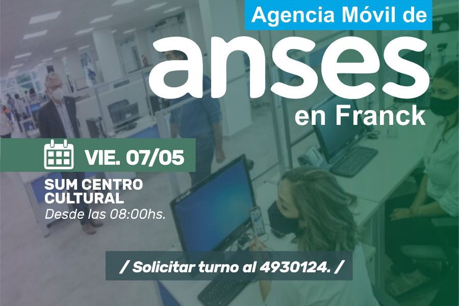 La Agencia Móvil de ANSES en el SUM Cultural