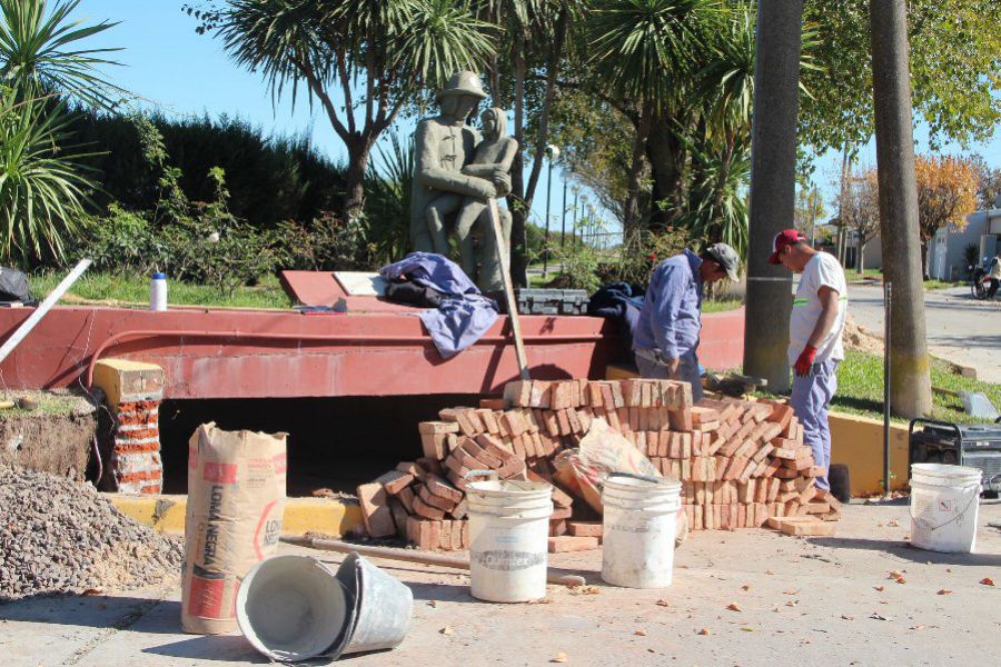 Obras en el Reservorio