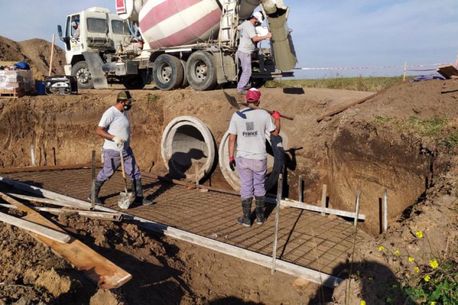 Obras en el Reservorio