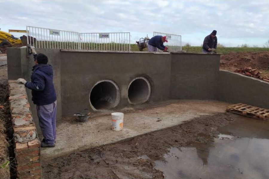 Obras en el Reservorio