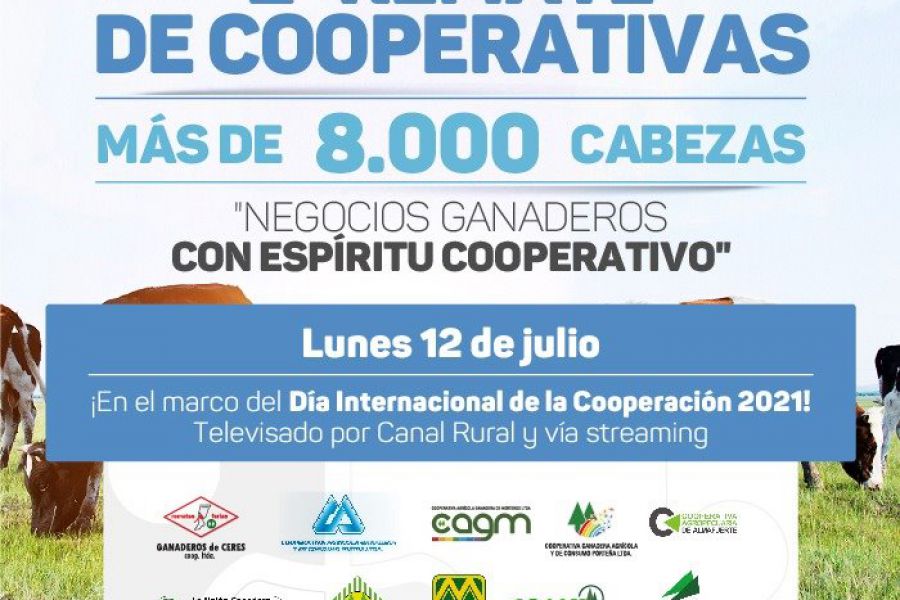 Remate online de Cooperativas - Afiche