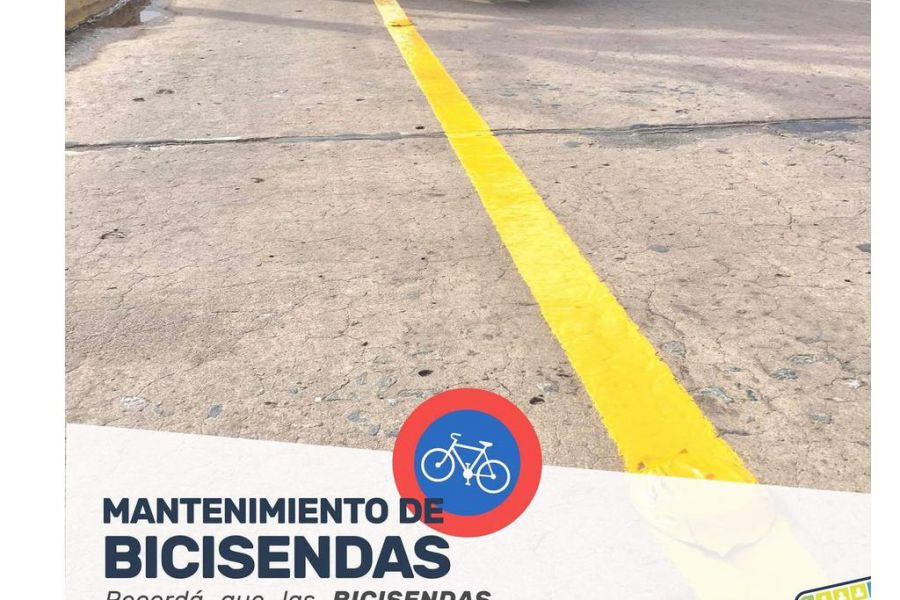 Mantenimiento de bicisendas